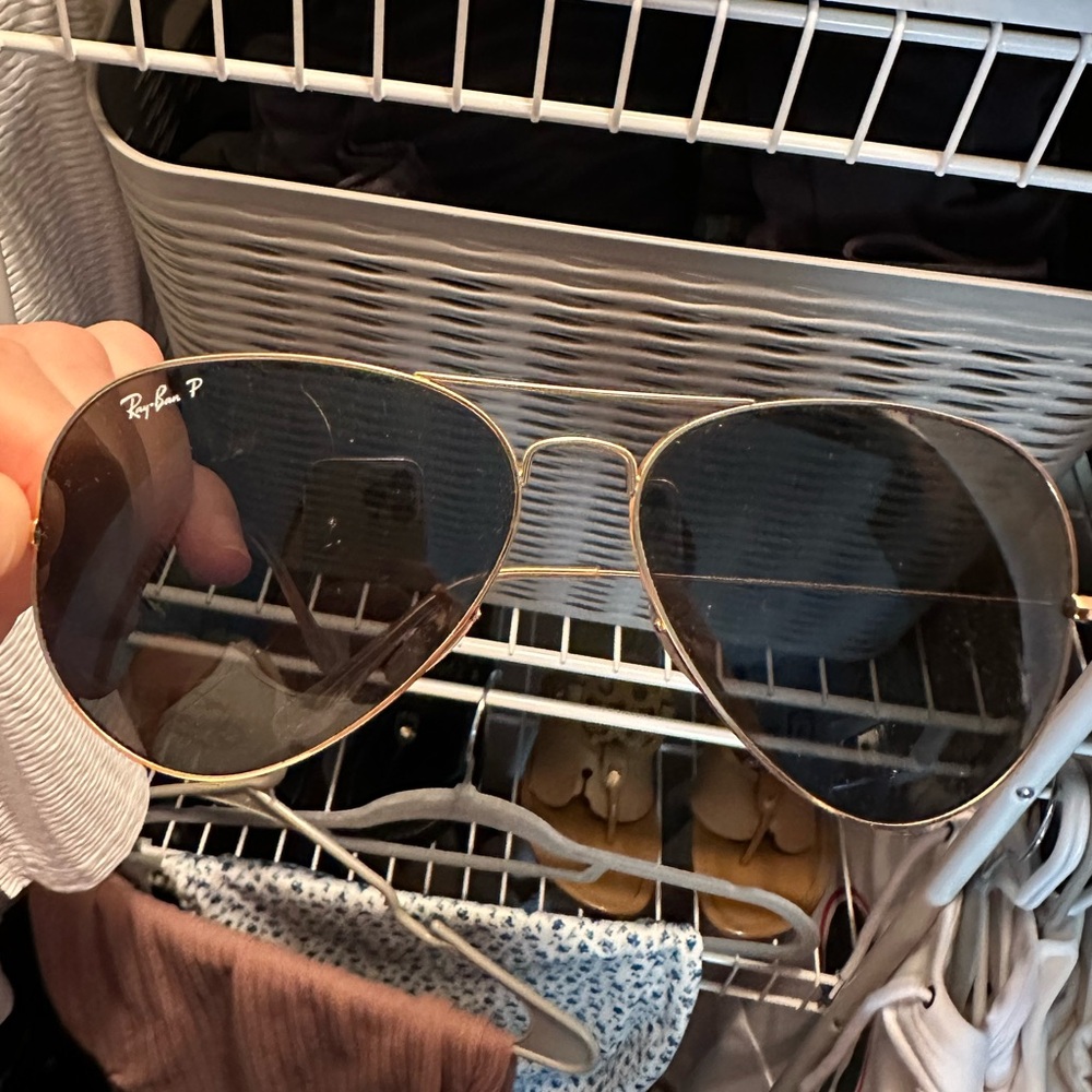 Ray-Ban Classic Gold Frame Sunglasses